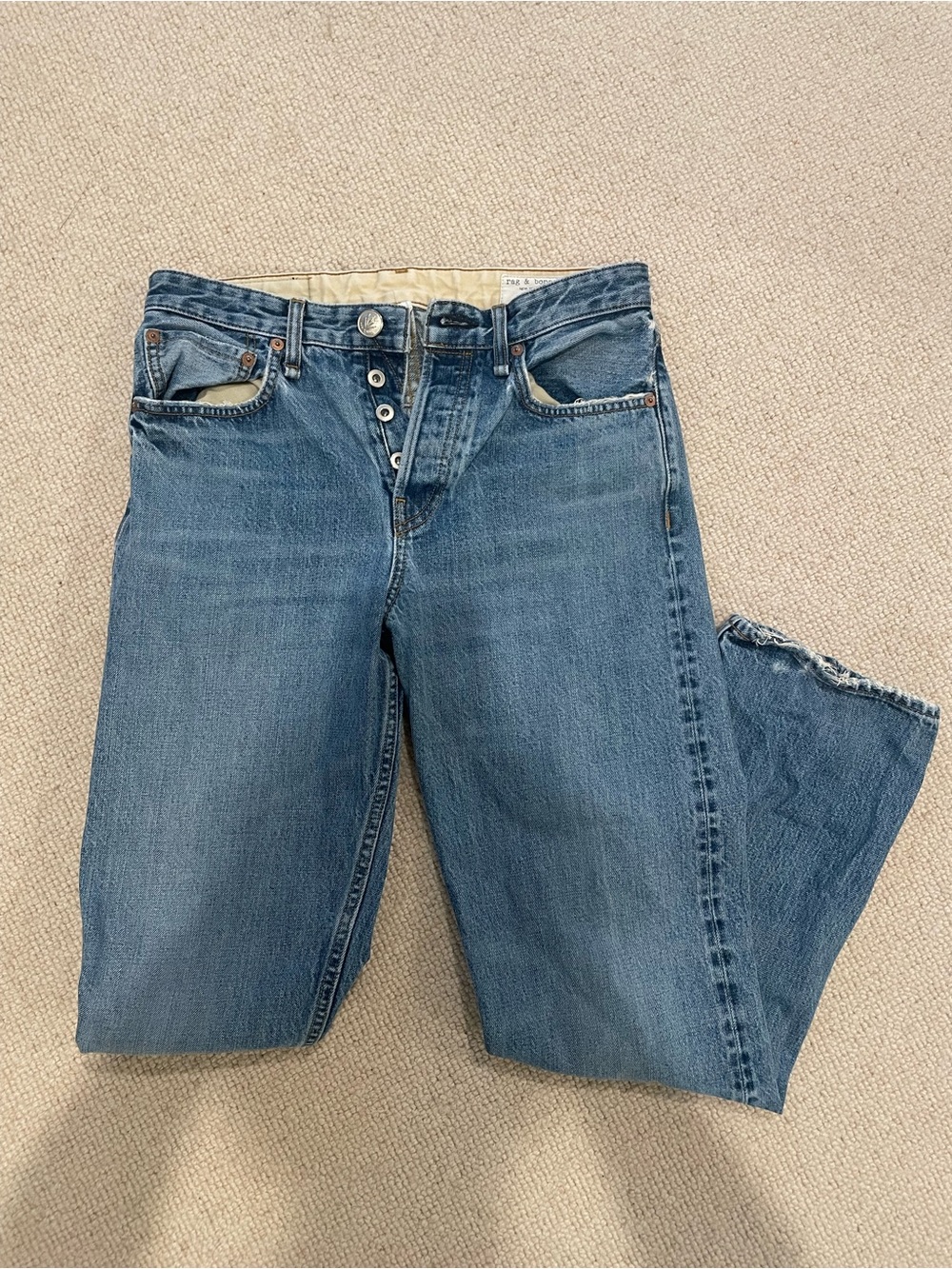 Rag and Bone Maya Straight Leg
